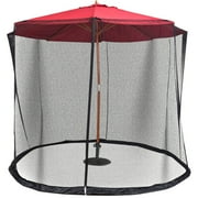 Outdoor 9/10FT Umbrella Table Screen Mosquito Bug Insect Net