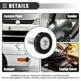 thumbnail image 3 of Unique Bargains 6 Pcs Finishing Countersunk Fender Bumper Washers Engine Bay Fastener Kit for Motorcycle Black, 3 of 7