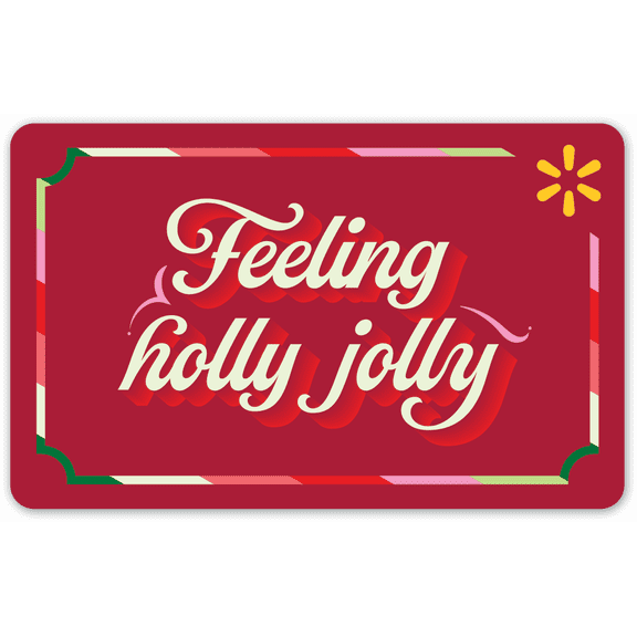 Feeling Holly Walmart Gift Card