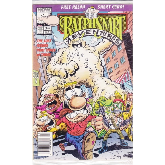 Ralph Snart: The Lost Issues #3 (Newsstand) (with card) VF ; Now Comic Book