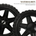 thumbnail image 2 of Miangastore 4 Pcs Roues de Chariot Roues de Remplacement pour Chariot Roulant, 2 of 8