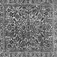 thumbnail image 1 of Ahgly Company Indoor Square Abstract Gray Modern Area Rugs, 4' Square, 1 of 4