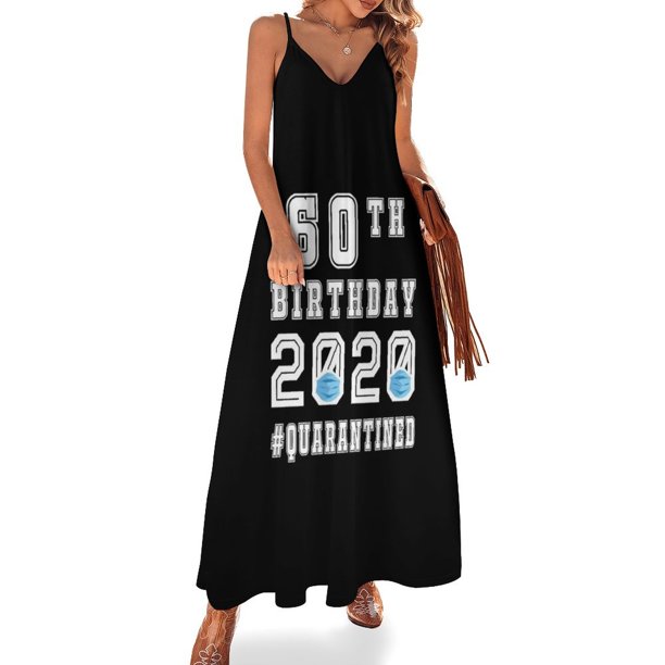 Nuevo vestido sin mangas para mi 60 cumpleaños , regalos de distanciamiento social en cuarentena, vestidos de verano para mujer , vestido para mujer