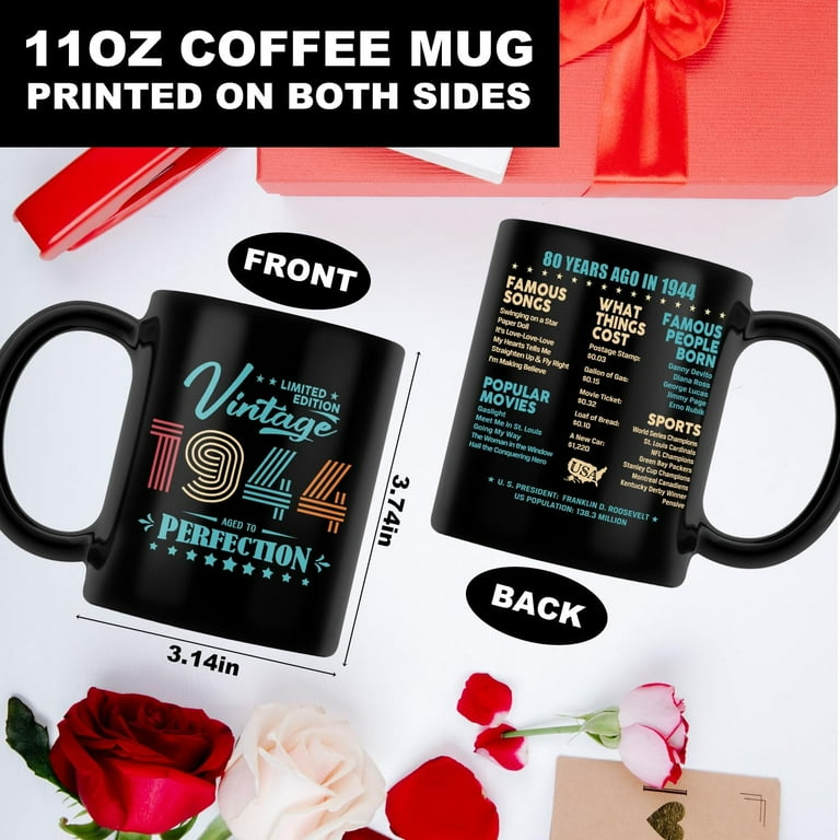 HOT Mug Presents For 80 Year Old Grandma Gifts For A 80 Year