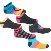 Angle View: Peace Sign Low Cut Socks, 6 Pairs (Little Girls & Big Girls)