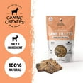 thumbnail image 5 of Canine Cravers Single Ingredient Dog Treats – Premium Lamb Fillets - Human Grade Air Dried Hypoallergenic Pet Food – Grain, Gluten, and Soy Free – 100% All Natural – 5.3 oz Bag, 5 of 8