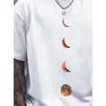 thumbnail image 3 of Men's Casual Print T-Shirt - Breathable COTTON Crew Neck, Machine Washable - Perfect for Summer Outings & Sports, 3 of 5