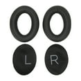 thumbnail image 2 of Headphone Earpads, Noise Insulation Headset Ear Cushions Protein Leather  For QC45 For Game Earphone Black, 2 of 8