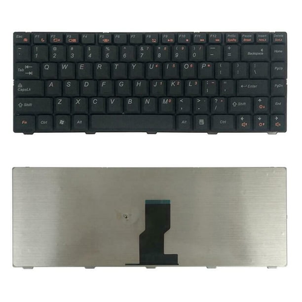 Injueey Teclados Teclado de oficina Diseño de EE. UU. Aparato de entrada de PC Unidad de ensamblaje Componentes de computadora Reemplazo para Lenovo Cuadernos de escritura y cuadernos de bocetos