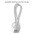 thumbnail image 2 of YOSADIER 2Ud Cables USB Tipo C Trenzados Dorados Para Y Transferencia De Datos, 2 of 6