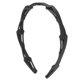 thumbnail image 1 of Bandeau de poche rétractable compact et pliable pour filles, noir, 1 of 4