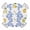 Blue, variant on Nautical Sea Turtle Round Tablecloth for 36-44 Inch Tables, Fitted Table Cover with Elastic Edge, Coastal Vintage Ocean Shells Waterproof Outdoor Table Cloth Protector for Patio Garden Dinner Picnic