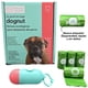thumbnail image 2 of dognut - 900 Bolsas para excrementos de perro con dispensador y clip para correa, 33 x 23 cms, sin perfume, verde, Fuertes, Resistentes, Desechables (900 bolsas, 60 rollos), 2 of 9