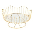 thumbnail image 3 of Cesta para almacenar frutas, frutero de encimera, contenedor para almacenar frutas, alambre de metal blanco 235x135cm, 3 of 9