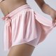 thumbnail image 1 of Pantalón Corto 2 En 1 Mujer Transpirable Antiarrugas ParaRosa ClaroL, 1 of 1