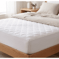 thumbnail image 6 of Continental Bedding Serenity Collection Organic Cotton Quilted Mattress Pad, 450 GSM Fill, Deep Pocket Fit, Twin, 6 of 8
