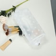 thumbnail image 4 of 1 Pc Bolsa Cosmética de Flores Conveniente para Mujeres para Vacaciones, Actividades al Aire Libre, Gimnasio EVA Blanca, 4 of 4