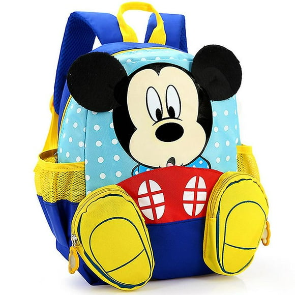 Children's Mickey Minnie Mouse Backpack Kindergarten Backpack Back School Bag