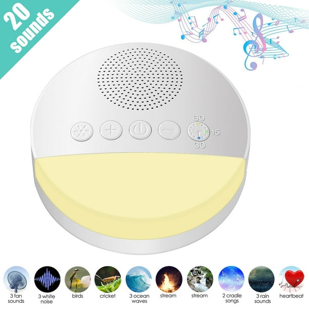 White Noise Machine for Sleeping, EEEkit Baby Sound Machine with Night