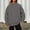 Gray, variant on Tweang Hoodies for Women Pullover High Neck Sweaters for Women Cowl Neck Sweatshirts for Women Oversized Crewneck Sweatshirt Women Fleece Jacket Women Lightweight Sweaters for Women Green M