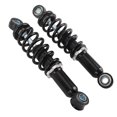 thumbnail image 1 of Rear Shock Damper, Motorcycle Rear Shock Absorber High Performance Spring Steel Alloy Wearproof 2 Pcs Long Durability  for Scooter for Electric Bike, 1 of 7