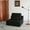 Black#54, variant on Modern Sofas Modular Sectional Sofa Armless Seat Module, Corduroy Sectional Couch, Single Couch Modular Armless Accent Chair with Back Cushion, Beige,Rustic Sofas