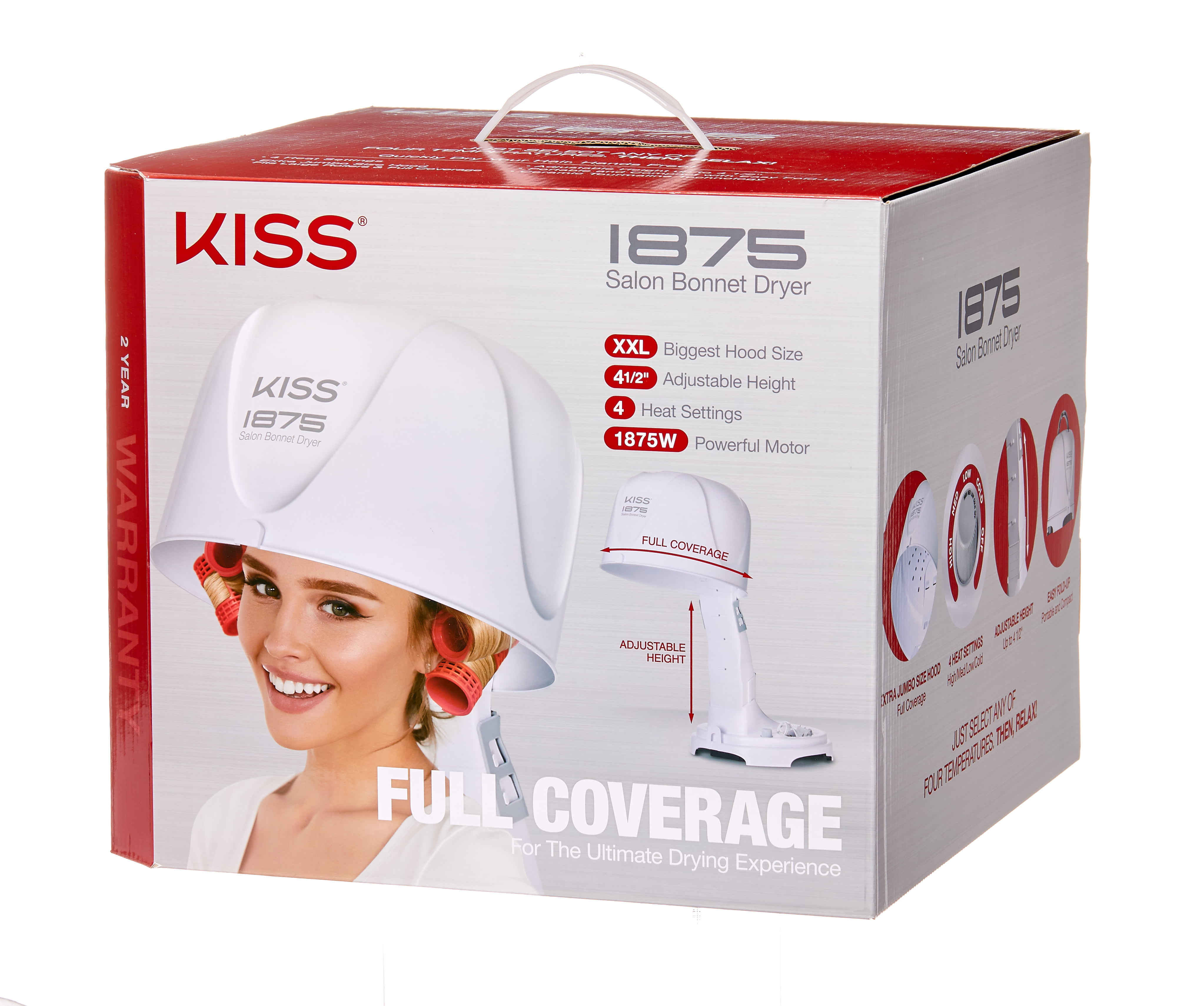 Ionic Bonnet Hair Dryer with Stand - Salon Hair Dryers
