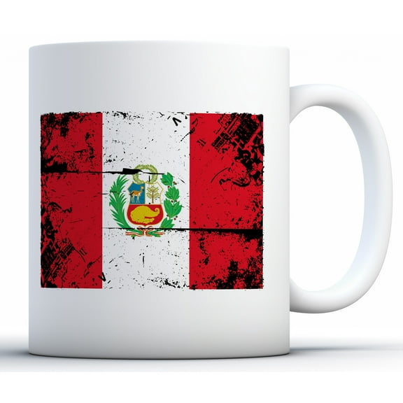 Awkward Styles Peru Flag Coffee Mug Flag of Peru Peruvian Mug Gifts for Men and Women Peru 2018 Coffee Mug Peruvian Flag Travel Mug Amazing Gifts from Peru Peruvian Soccer Mug Peru Coffee Mugs