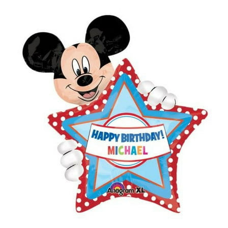 Burton & Burton 30" Mickey Mouse Bday Balloon