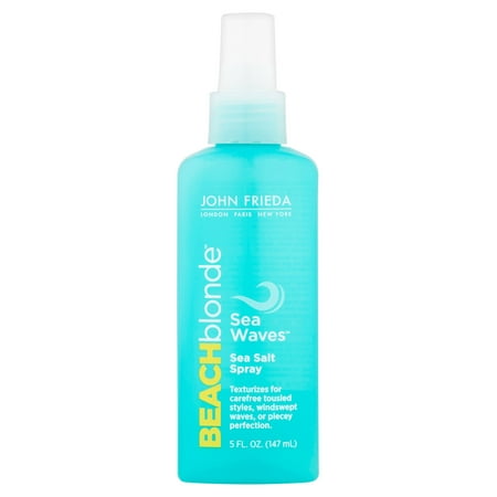 John Frieda Beach Blonde Sea Waves Sea Salt Spray, 5 Fl (Best Hair Product For Beach Waves)