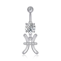 UHIBROS Belly Button Rings for Women 316L Surgical Steel Belly Rings