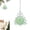 A, variant on Glitter Transparent Christmas Hanging Ornaments, Xmas Tree Pendants Ideal for Winter Holiday Scene Home Decor