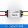 thumbnail image 1 of Convertisseur de Tension DC 8-40V à 3V-9V 3A Convertisseur à Réduction de Tension Aluminium, 1 of 7