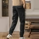 thumbnail image 4 of Pantalones largos para hombre, cintura elástica, transpirables, cómodos, suaves, informales, de playa, de poliéster, 4 of 4