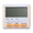 Orange, variant on Necvior 24 Hours Kitchen Timer Digital Timer with Clock for Cooking Classroom Timer