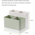 thumbnail image 5 of LZLINGMEI Desktop Storage Organizer Pencil Card Holder Box Container for Desk, Office Supplies, Vanity Table, 5 of 11