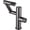 11-Gun Gray, variant on Bathroom Brass Basin Faucet Mixer Hot Cold Water Tap One Hole Deck Mounted Micro Generator Temperature Display Gunmetal Bagnolux