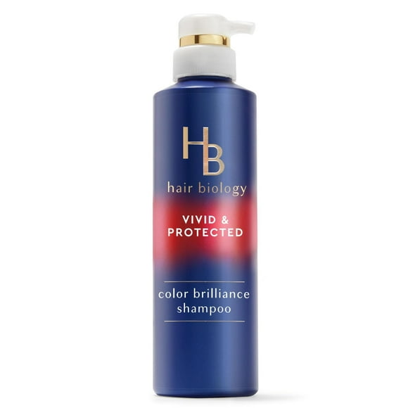 Shampooing Revitalisant Hair Biology Biotin Color Brilliance sans sulfate avec biotine, pour cheveux rêches, gris et colorés 12,8 oz liq.