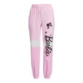 thumbnail image 5 of Barbie Juniors Graphic Jogger Pants, 28” Inseam, 5 of 5