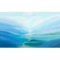 thumbnail image 2 of Tienhaara, Michael 24x16 White Modern Wood Framed Museum Art Print Titled - Canyon III, 2 of 4