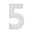 thumbnail image 1 of Thanksgiving Decor Digital Balloon Pre Cut Marquess Number Illuminates Balloon Digital Frame Cardboard Used For Graduation Birthday Anniversary Decoration, 1 of 8
