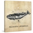 thumbnail image 2 of Marmont Hill - "Baleine" by Marie-Eve Pharand Painting Print on Wrapped Canvas, 2 of 7