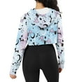 thumbnail image 4 of Suhoaziia Casual Hoodies for Women Pullover Novelty Hoodie Sweatshirt Athletic Printed Graphic Halloween Bat Polka Dots Outfit Size 5XL Lightweight Drop Shoulders Spring Clothing, 4 of 6
