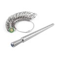 thumbnail image 3 of Metal Ring Sizer Set Finger Measuring Ring with Rings Mandrel Sizer Finger Sizing Measuring Stick Ring Jewelry Tools Set, 3 of 7