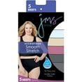 thumbnail image 2 of Just My Size Cool Comfort Women's Microfiber Brief Panties, 5-Pack, 2 of 2