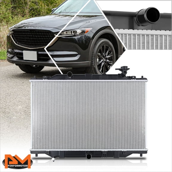PM PERFORMOTOR for 13-22 Mazda CX-5 OE Factory Style Aluminum Core Cooling Radiator DPI-13317