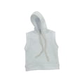 thumbnail image 1 of Figura de Hombre a Escala 1/12 Hugo Sudadera con Capucha Sin Mangas Disfraz de Cospla Blanco, 1 of 10
