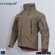 thumbnail image 3 of Chaqueta de traje de asalto táctico Emerson con etiqueta azul Brambles, conjunto de abrigo de combate, calidez, a prueba de viento, para exteriores, ciclismo, senderismo, acampada, 3 of 5
