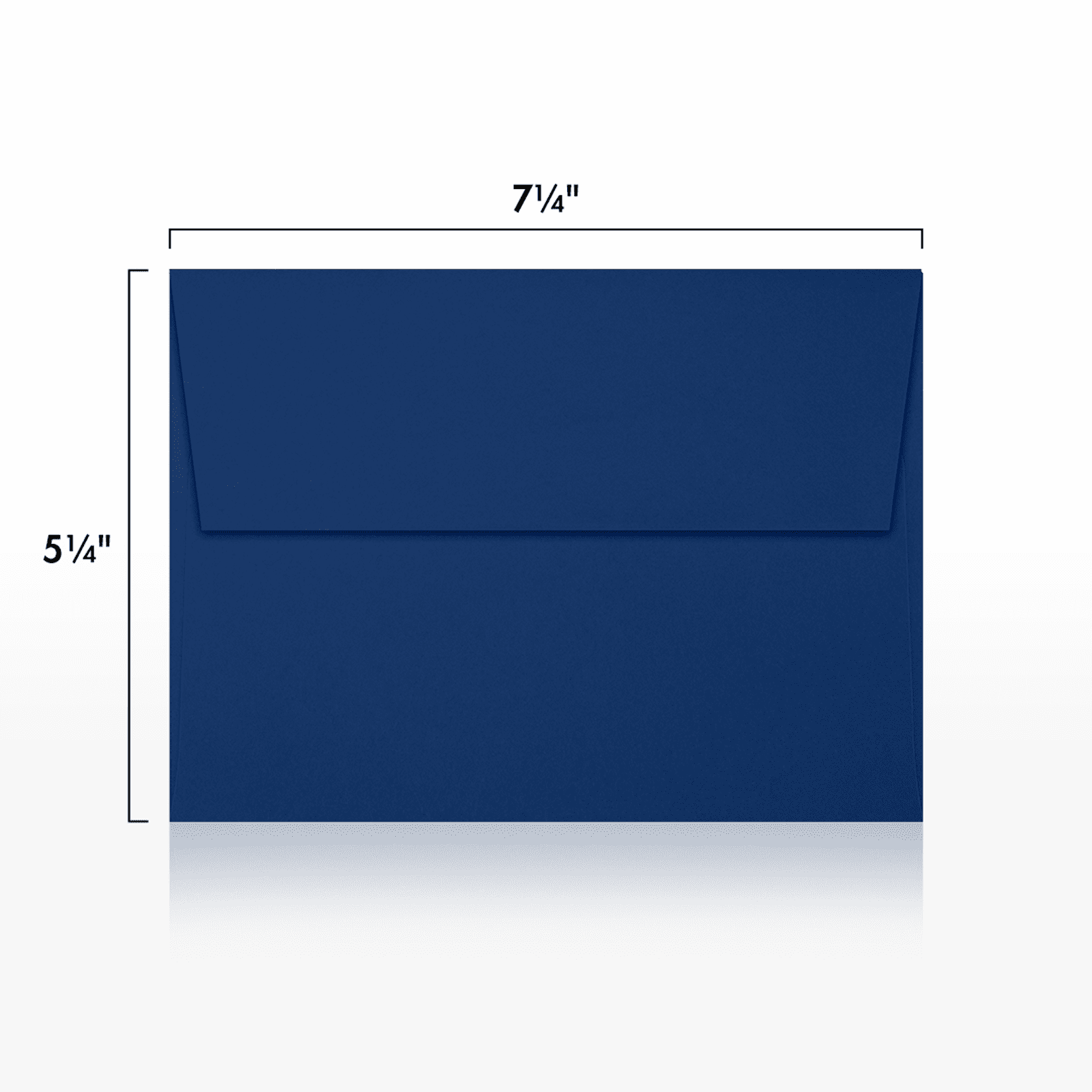 LUXPaper A7 Invitation Envelopes, 5 1/4 x 7 1/4, Navy Blue, 50/Pack