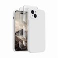 thumbnail image 1 of Chenchen Designed for iPhone 15 Case, Silicone Upgraded [Camera Protection] Phone Case, Soft Anti-Scratch Microfiber Lining Inside, 6.1 inch, White, 1 of 1